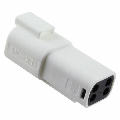 0934443106 by Molex - CONNECTOR RECPT HSG 4POS WHITE