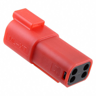 0934443109 by Molex - CONNECTOR RECPT HSG 4POS RED