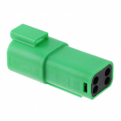 0934443103 by Molex - CONNECTOR RECPT HSG 4POS GRN