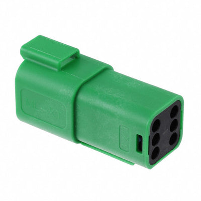 0934444103 by Molex - CONNECTOR RECPT HSG 6POS GRN