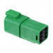 0934444203 by Molex - CONNECTOR RECPT HSG 6POS GRN