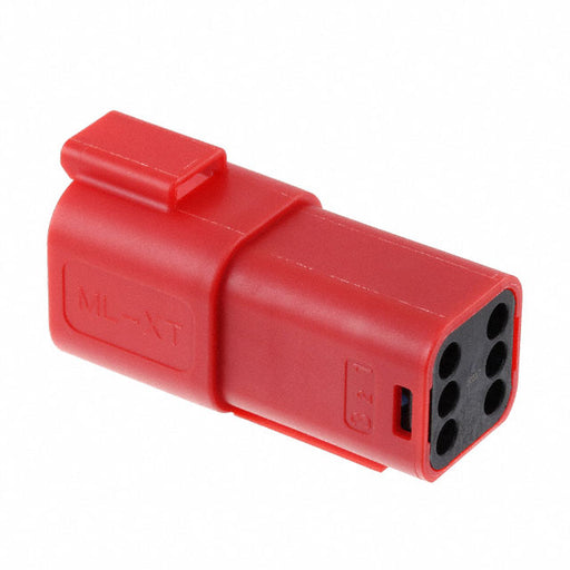 0934444209 by Molex - CONNECTOR RECPT HSG 6POS RED