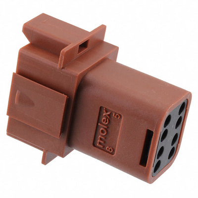 0934445147 by Molex - CONNECTOR RECPT HSG 8POS BROWN