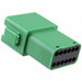 0934446233 by Molex - CONNECTOR RECPT HSG 12POS GRN