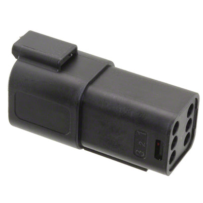 0934444101 by Molex - CONNECTOR RECPT HSG 6POS BLK