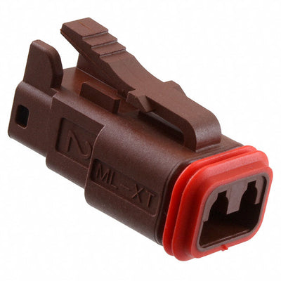 0934451107 by Molex - CONNECTOR PLUG HSG 2POS BROWN