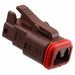 0934451207 by Molex - CONNECTOR PLUG HSG 2POS BROWN