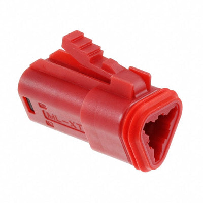 0934452209 by Molex - CONNECTOR PLUG HSG 3POS RED