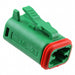 0934453203 by Molex - CONNECTOR PLUG HSG 4POS GREEN