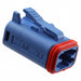 0934453104 by Molex - CONNECTOR PLUG HSG 4POS BLUE