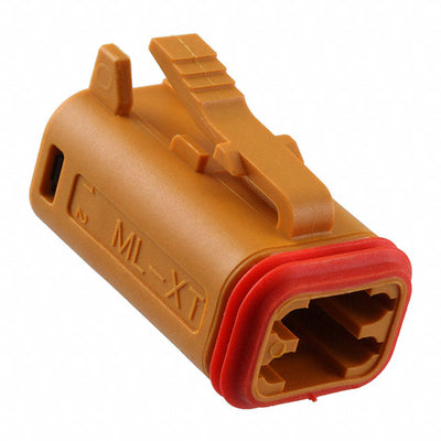 0934453208 by Molex - CONNECTOR PLUG HSG 4POS ORANGE