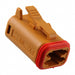 0934453108 by Molex - CONNECTOR PLUG HSG 4POS ORANGE