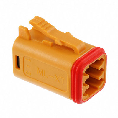0934454208 by Molex - CONNECTOR PLUG HSG 6POS ORANGE