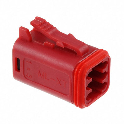 0934454209 by Molex - CONNECTOR PLUG HSG 6POS RED