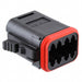 0934455121 by Molex - CONNECTOR PLUG HSG 8POS BLK