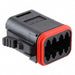 0934455221 by Molex - CONNECTOR PLUG HSG 8POS BLK