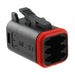 0934454101 by Molex - CONNECTOR PLUG HSG 6POS BLK