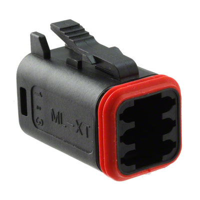 0934454201 by Molex - CONNECTOR PLUG HSG 6POS BLK
