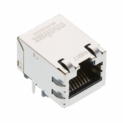 0934628320 by Molex - CONNECTOR JACK 1PORT 100 BASE-T PCB