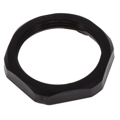 0936000458 by Molex - NYL LOCKNUT M32X1.5 BK RAL9005