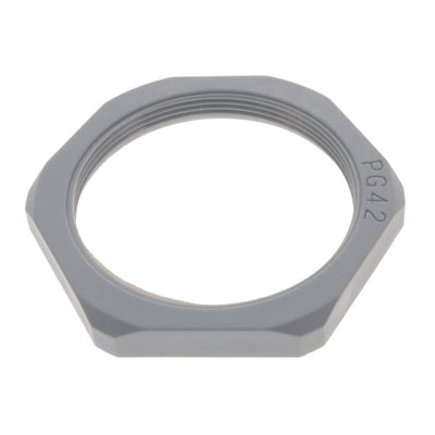 0936000493 by Molex - NYL LOCKNUT PG42 GY RAL7001