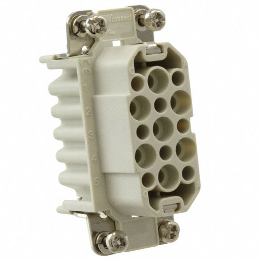 0936010091 by Molex - 15P + PE FEMALE INSERT 10A 250V/