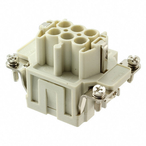 0936010204 by Molex - S-EP INSERT 6P FEMALE PUSH-IN TE