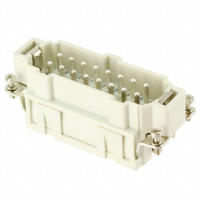 0936010259 by Molex - 16P + PE MALE INSERT 16A 500V/UL