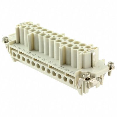 0936010297 by Molex - 24P+PE FEMALE INSERT 16A 500V/UL