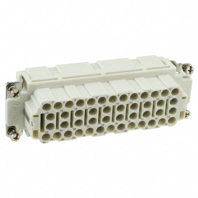 0936010327 by Molex - 46P+PE FEMALE INSERT 16A 500V/UL