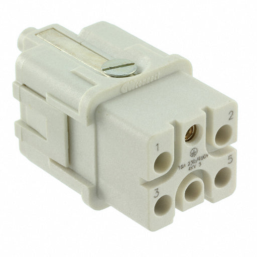 0936010435 by Molex - S-Q5/0 230/400V 16A FEMALE 5 POL