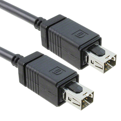 09476161200 by HARTING - HPP V4 HYBRID DOUBLE ENDED CABLE
