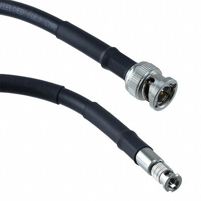 095-850-131M100 by Amphenol RF - CABLE ASSY BNC-HDBNC PLUG-PLG 3.3