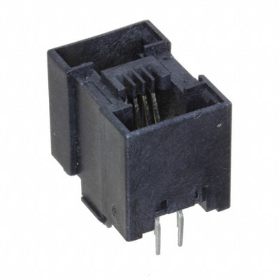 955027443 by Molex - CONNECTOR MOD JACK 4P4C VERT UNSHLD