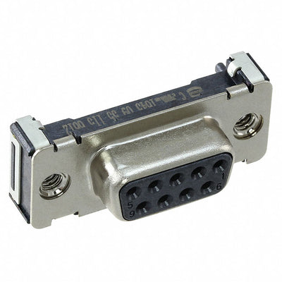 09551156612741 by HARTING - CONNECTOR D-SUB RCPT 9POS SMD SLDR