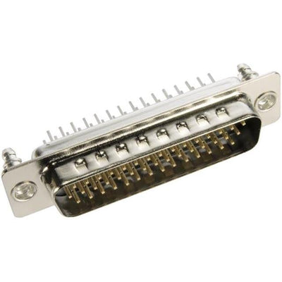 09563615712 by HARTING - CONNECTOR D-SUB HD PLUG 44P VERT SLDR
