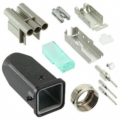 09573080501000 by HARTING - CONNECTOR MOD PLUG 8P8C SHIELDED