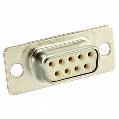 09641127240 by HARTING - CONNECTOR D-SUB RCPT 9POS VERT SLDR