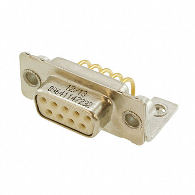 09641147232 by HARTING - CONNECTOR D-SUB RCPT 9POS R/A SLDR