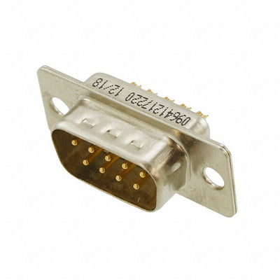 9641217220 by HARTING - CONNECTOR D-SUB PLUG 9POS SLDR CUP