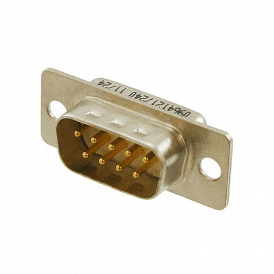 9641217240 by HARTING - CONNECTOR D-SUB PLUG 9POS SLDR CUP