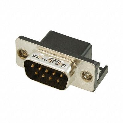 9641237802 by HARTING - CONNECTOR D-SUB PLUG 9POS R/A SLDR