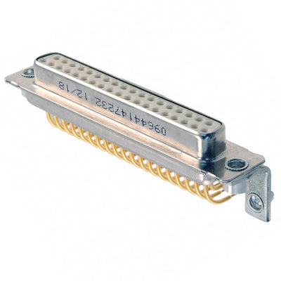 09644147232 by HARTING - CONNECTOR D-SUB RCPT 37POS R/A SLDR