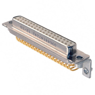 09644147242 by HARTING - CONNECTOR D-SUB RCPT 37POS R/A SLDR