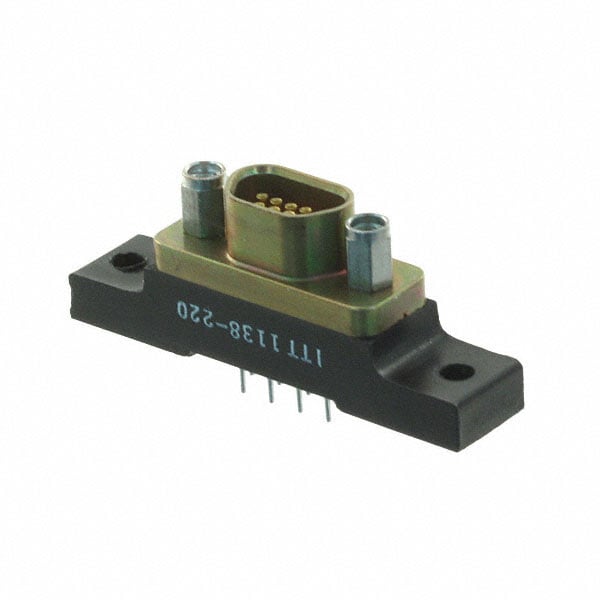 MDM-9SBSP by ITT Cannon, LLC - CONNECTOR MICRO-D RCPT 9POS PNL MNT