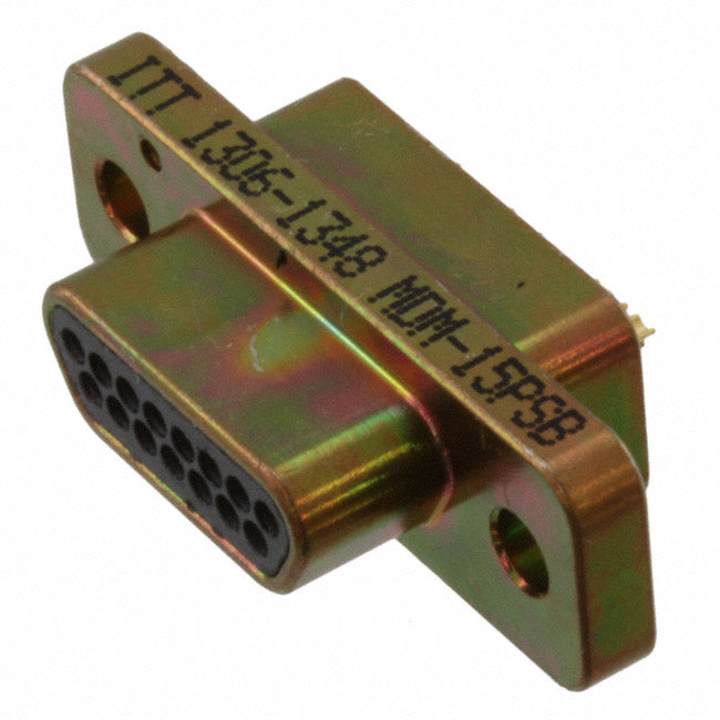 MDM-15PSB by ITT Cannon, LLC - CONNECTOR MICRO-D PLUG 15POS PNL MNT