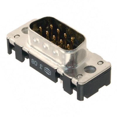 9651217701 by HARTING - CONNECTOR D-SUB PLUG 9POS VERT SLDR