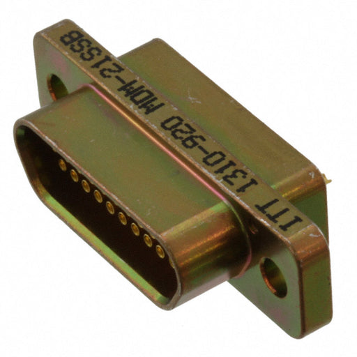 MDM-21SSB by ITT Cannon, LLC - CONNECTOR MICRO-D RCPT 21POS PNL MNT