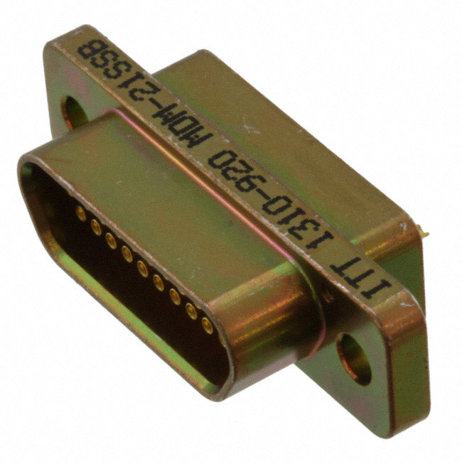 MDM-21SSB by ITT Cannon, LLC - CONNECTOR MICRO-D RCPT 21POS PNL MNT