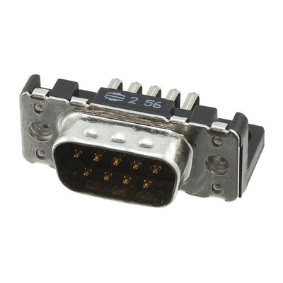 09651627812 by HARTING - CONNECTOR D-SUB PLUG 9POS R/A SLDR